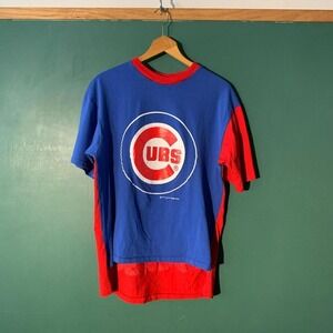Vintage 1990s Chicago Cubs jersey style tshirt